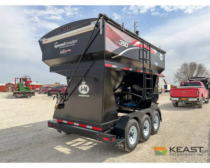 J&M LC390 Bulk Seed Tender 390 Cu Ft Capacity Intercomp Scales Seed Tenders