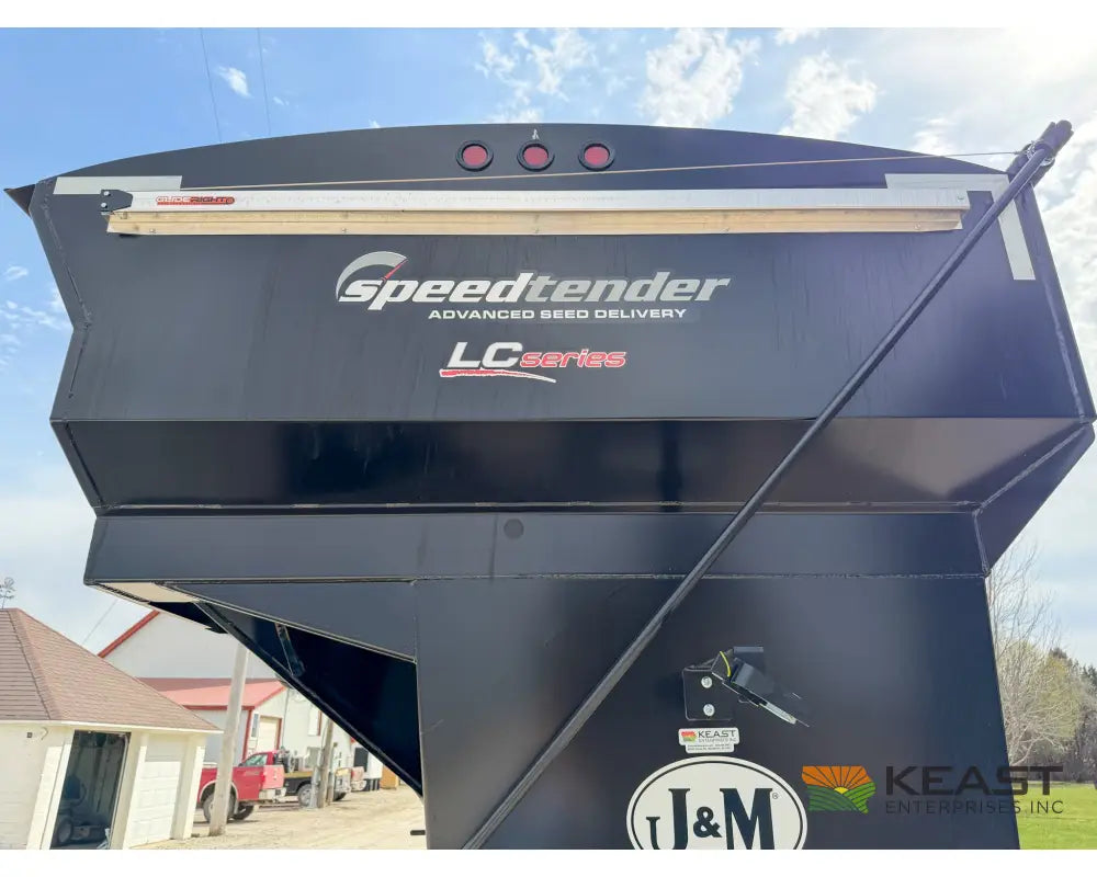 J&M LC390 Bulk Seed Tender 390 Cu Ft Capacity Intercomp Scales Seed Tenders