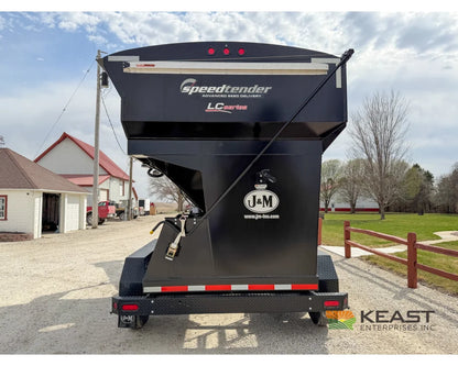 J&M LC390 Bulk Seed Tender 390 Cu Ft Capacity Intercomp Scales Seed Tenders