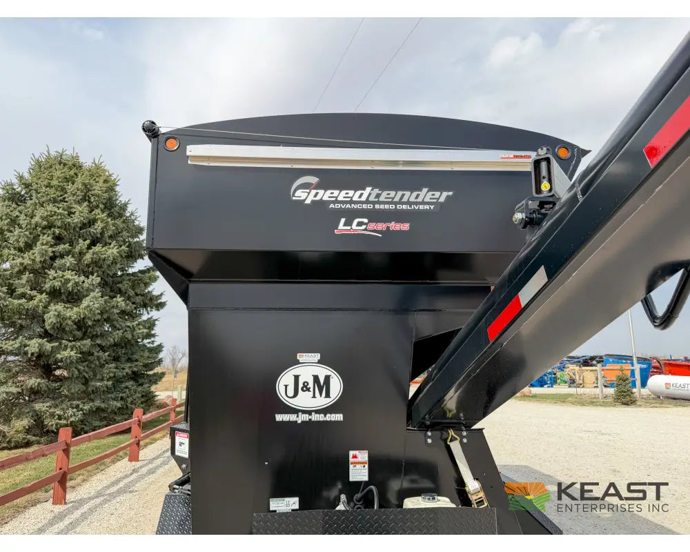 J&M LC390 Bulk Seed Tender 390 Cu Ft Capacity Intercomp Scales Seed Tenders