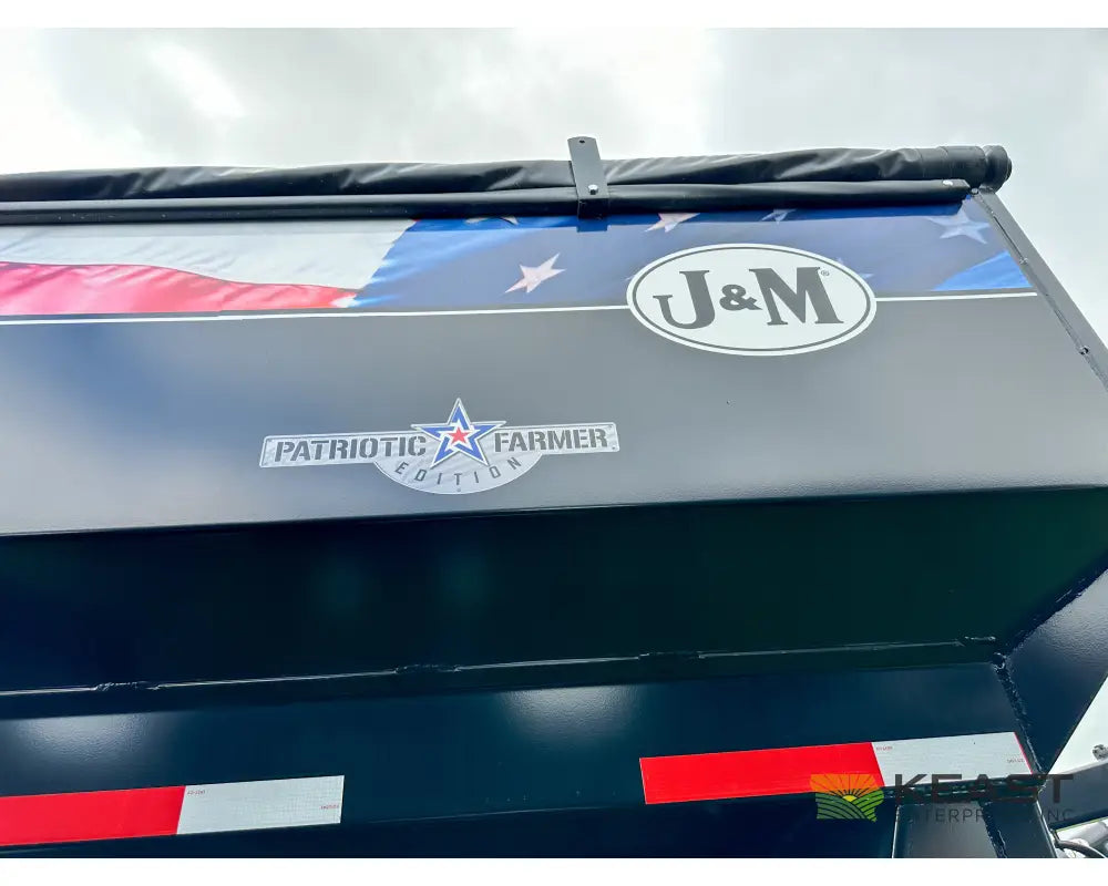 J&M LC390 Bulk Seed Tender - 390 Cu Ft Capacity Intercomp Scales Talc Kit Seed Tenders