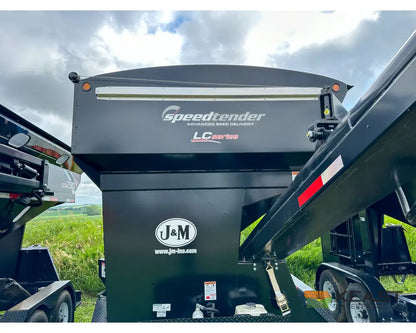 J&M LC390 Bulk Seed Tender - 390 Cu Ft Capacity Intercomp Scales Talc Kit Seed Tenders