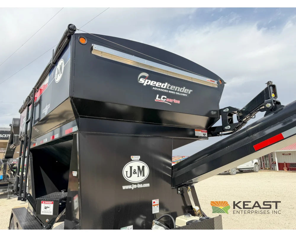 J&M LC390 Bulk Seed Tender 390 Cu Ft Capacity Intercomp Scales Seed Tenders