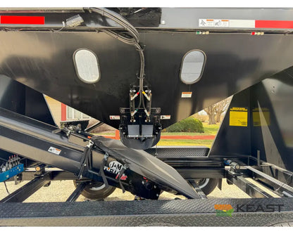 J&M LC390 Bulk Seed Tender 390 Cu Ft Capacity Intercomp Scales Seed Tenders