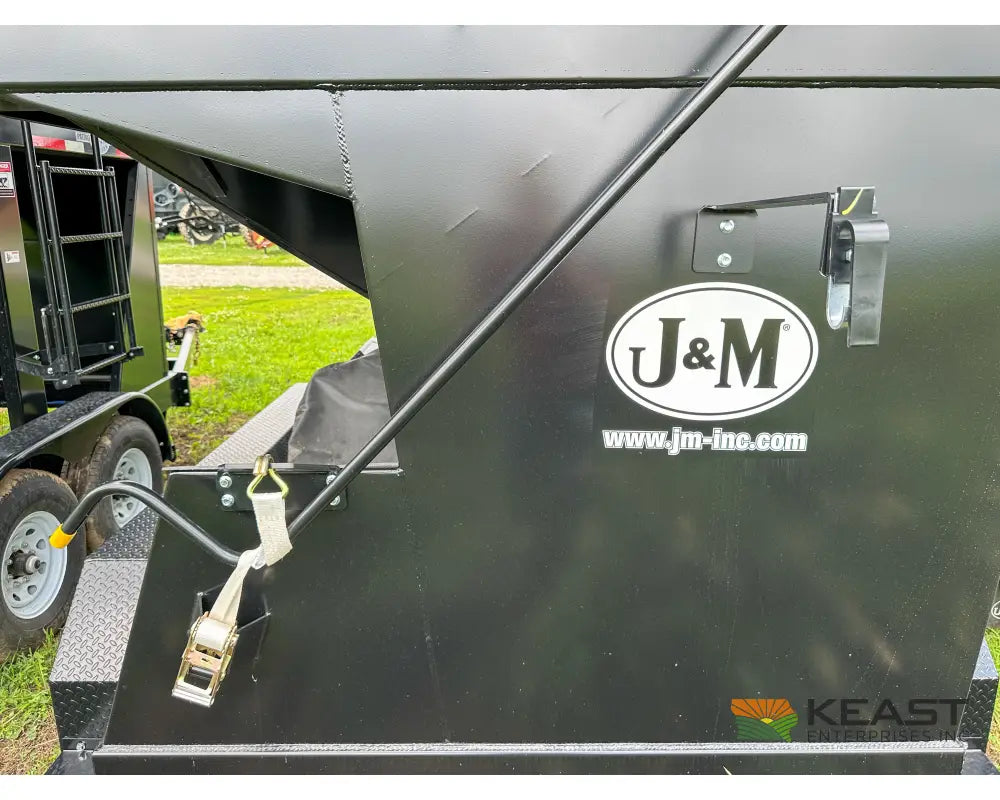 J&M LC390 Bulk Seed Tender - 390 Cu Ft Capacity Intercomp Scales Talc Kit Seed Tenders
