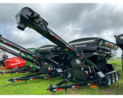 J&M LC390 Bulk Seed Tender - 390 Cu Ft Capacity Intercomp Scales Talc Kit Seed Tenders