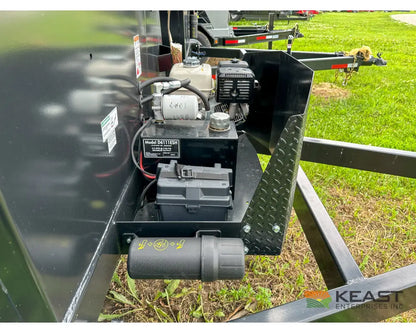 J&M LC390 Bulk Seed Tender - 390 Cu Ft Capacity Intercomp Scales Talc Kit Seed Tenders