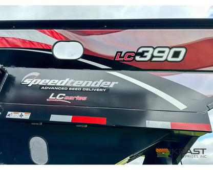 J&M LC390 Bulk Seed Tender - 390 Cu Ft Capacity Intercomp Scales Talc Kit Seed Tenders