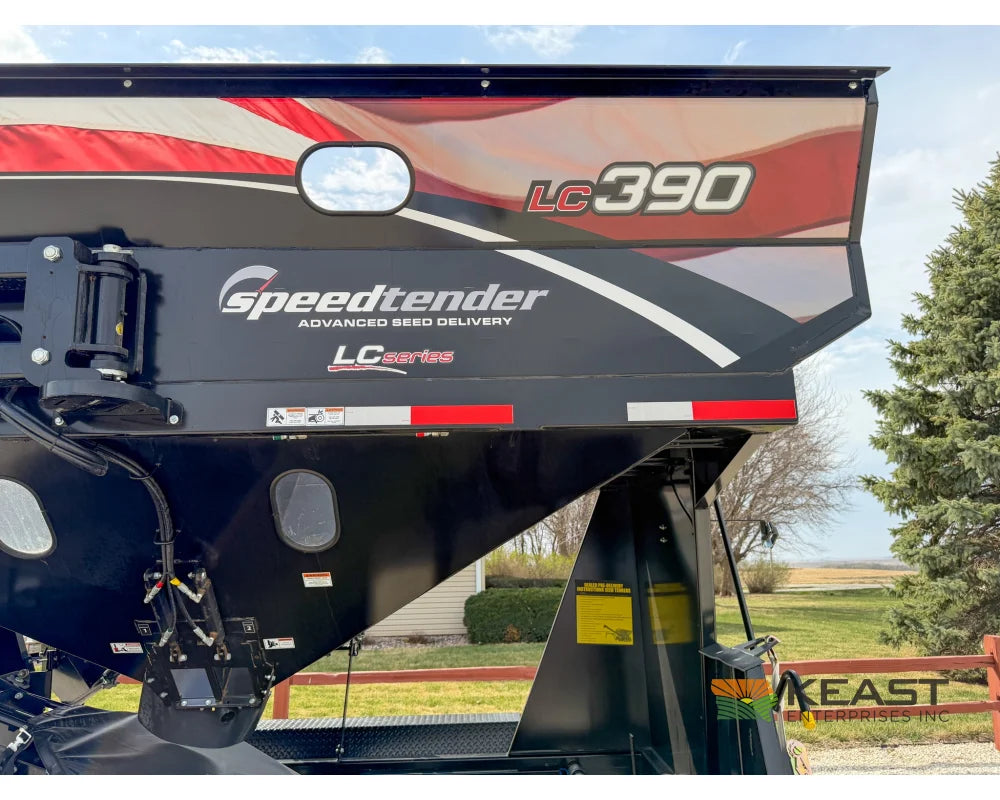 J&M LC390 Bulk Seed Tender 390 Cu Ft Capacity Intercomp Scales Seed Tenders