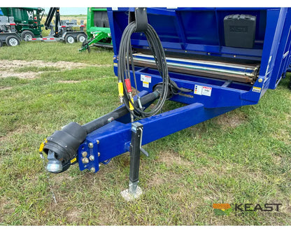 JBS 2648 Manure Spreader – 769 Cu Ft Heaped Capacity Vertical Beaters Manure Spreaders