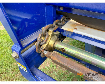 JBS 2648 Manure Spreader – 769 Cu Ft Heaped Capacity Vertical Beaters Manure Spreaders