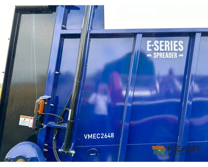 JBS 2648 Manure Spreader – 769 Cu Ft Heaped Capacity Vertical Beaters Manure Spreaders