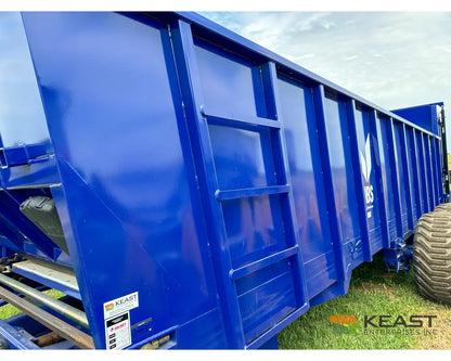 JBS 2648 Manure Spreader – 769 Cu Ft Heaped Capacity Vertical Beaters Manure Spreaders