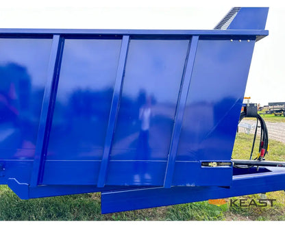 JBS 2648 Manure Spreader – 769 Cu Ft Heaped Capacity Vertical Beaters Manure Spreaders