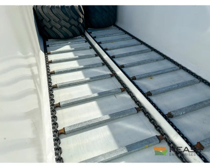 JBS VMWB 3048 Wide Body Manure Spreader 1100 Cu Ft Heaped Capacity Vertical Beaters Manure Spreaders