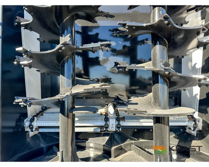 JBS VMWB 3048 Wide Body Manure Spreader 1100 Cu Ft Heaped Capacity Vertical Beaters Manure Spreaders