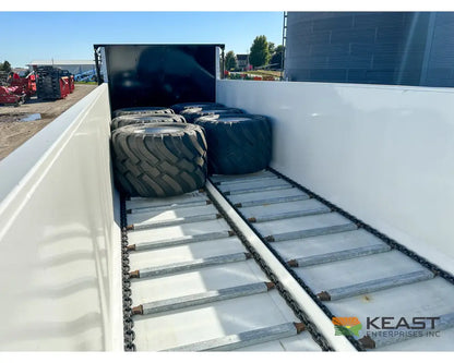 JBS VMWB 3048 Wide Body Manure Spreader 1100 Cu Ft Heaped Capacity Vertical Beaters Manure Spreaders