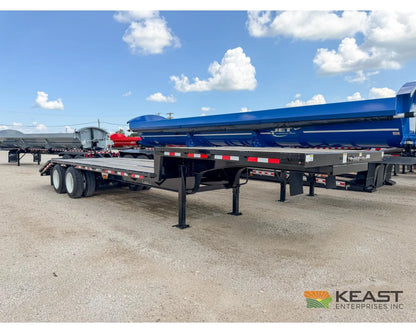 Jet 36’ Drop Deck Trailer 21’ Lower Deck Closed Tandem Axle 5’ Beavertail - Drop Deck Trailers