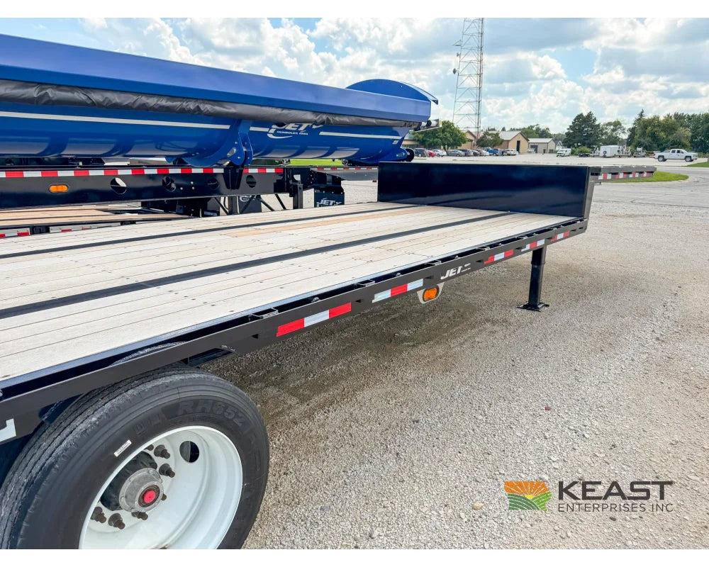 Jet 36’ Drop Deck Trailer 21’ Lower Deck Closed Tandem Axle 5’ Beavertail - Drop Deck Trailers