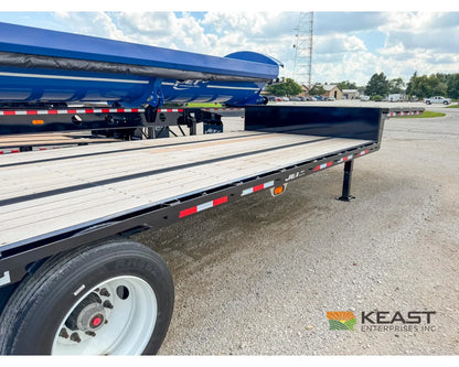 Jet 36’ Drop Deck Trailer 21’ Lower Deck Closed Tandem Axle 5’ Beavertail - Drop Deck Trailers