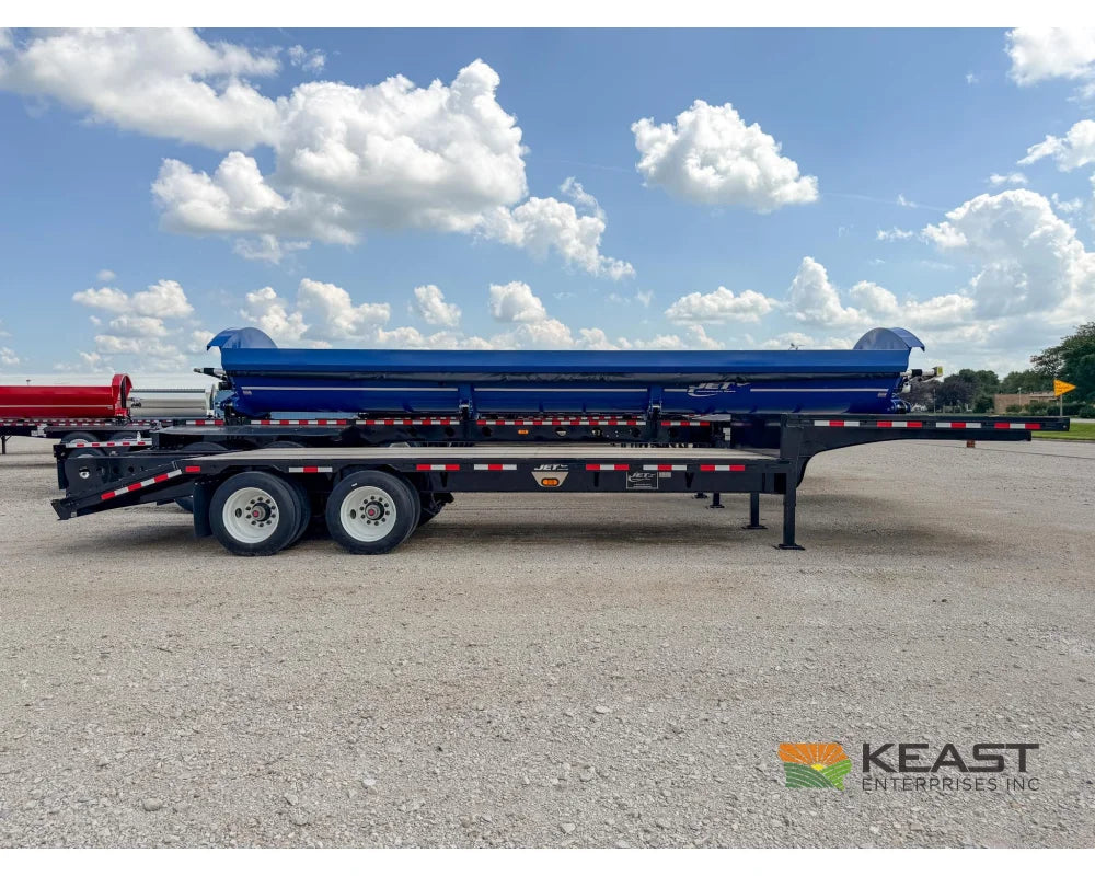 Jet 36’ Drop Deck Trailer 21’ Lower Deck Closed Tandem Axle 5’ Beavertail - Drop Deck Trailers