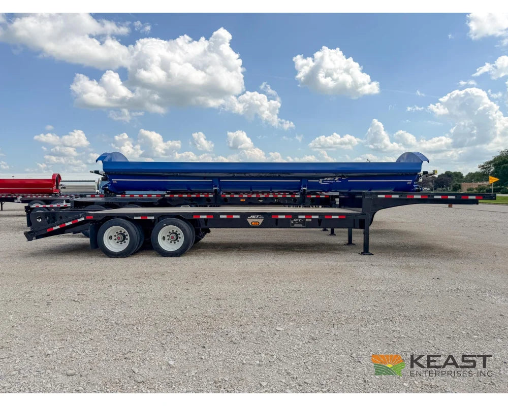 Jet 36’ Drop Deck Trailer 21’ Lower Deck Closed Tandem Axle 5’ Beavertail - Drop Deck Trailers