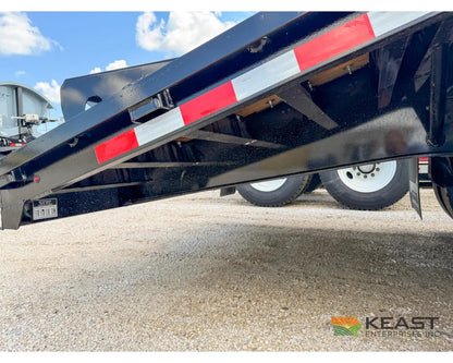 Jet 36’ Drop Deck Trailer 21’ Lower Deck Closed Tandem Axle 5’ Beavertail - Drop Deck Trailers