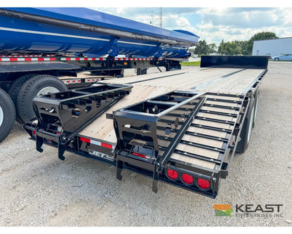 Jet 36’ Drop Deck Trailer 21’ Lower Deck Closed Tandem Axle 5’ Beavertail - Drop Deck Trailers