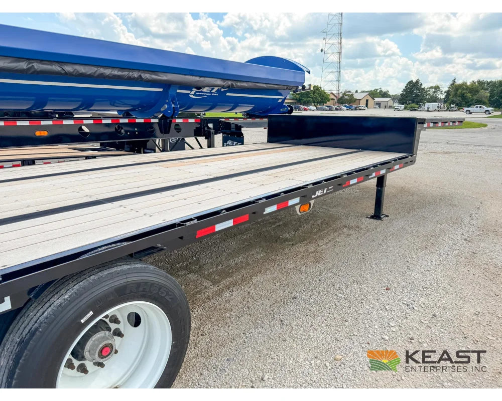Jet 36’ Drop Deck Trailer 21’ Lower Deck Closed Tandem Axle 5’ Beavertail - Drop Deck Trailers