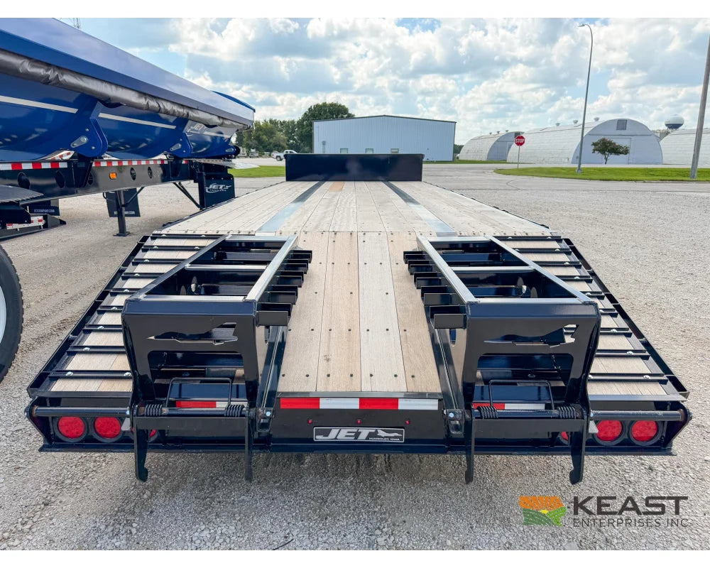 Jet 36’ Drop Deck Trailer 21’ Lower Deck Closed Tandem Axle 5’ Beavertail - Drop Deck Trailers