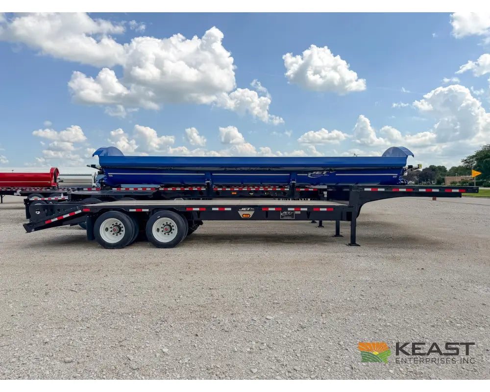 Jet 36’ Drop Deck Trailer 21’ Lower Deck Closed Tandem Axle 5’ Beavertail - Drop Deck Trailers
