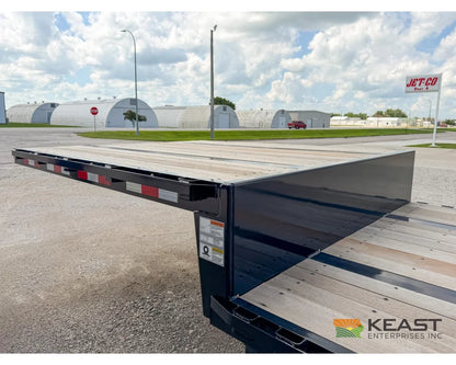 Jet 36’ Drop Deck Trailer 21’ Lower Deck Closed Tandem Axle 5’ Beavertail - Drop Deck Trailers
