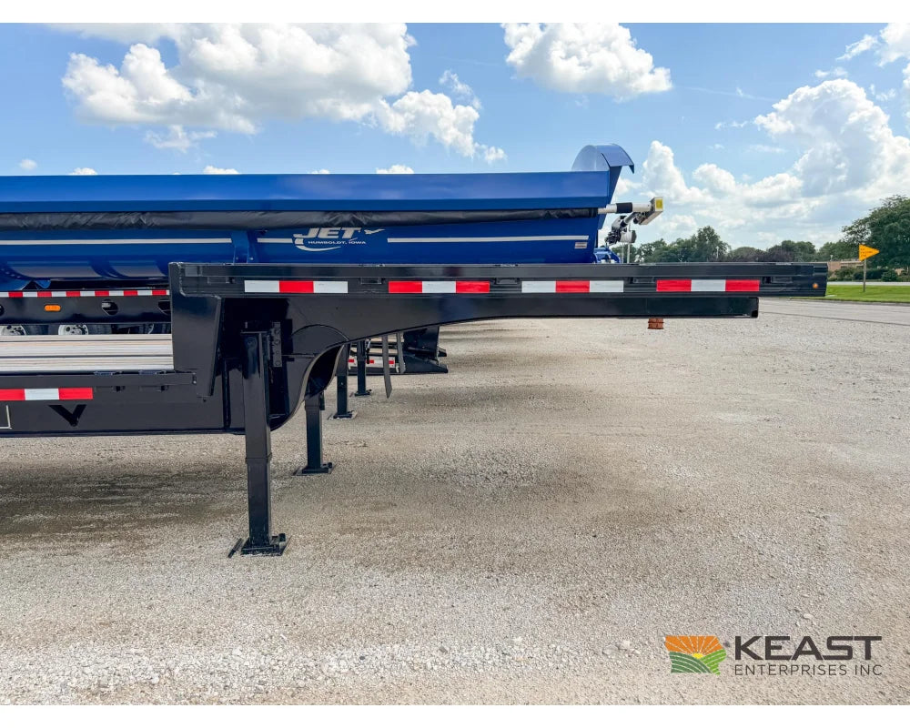 Jet 36’ Drop Deck Trailer 21’ Lower Deck Closed Tandem Axle 5’ Beavertail - Drop Deck Trailers