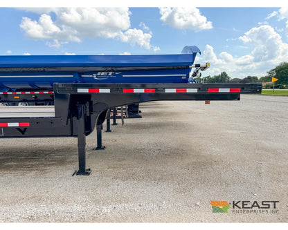 Jet 36’ Drop Deck Trailer 21’ Lower Deck Closed Tandem Axle 5’ Beavertail - Drop Deck Trailers