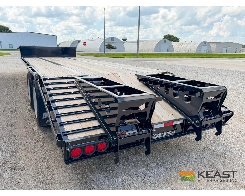 Jet 36’ Drop Deck Trailer 21’ Lower Deck Closed Tandem Axle 5’ Beavertail - Drop Deck Trailers