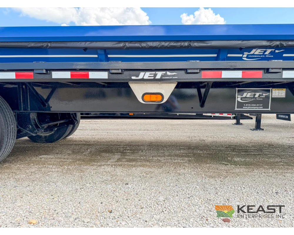 Jet 36’ Drop Deck Trailer 21’ Lower Deck Closed Tandem Axle 5’ Beavertail - Drop Deck Trailers