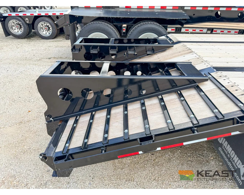 Jet 36’ Drop Deck Trailer 21’ Lower Deck Closed Tandem Axle 5’ Beavertail - Drop Deck Trailers