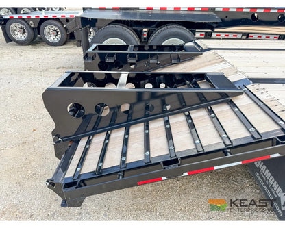 Jet 36’ Drop Deck Trailer 21’ Lower Deck Closed Tandem Axle 5’ Beavertail - Drop Deck Trailers