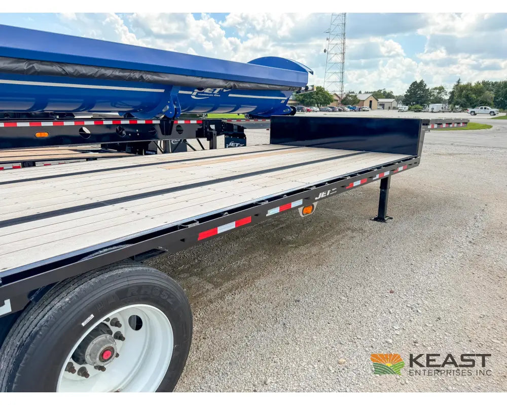 Jet 36’ Drop Deck Trailer 21’ Lower Deck Closed Tandem Axle 5’ Beavertail - Drop Deck Trailers