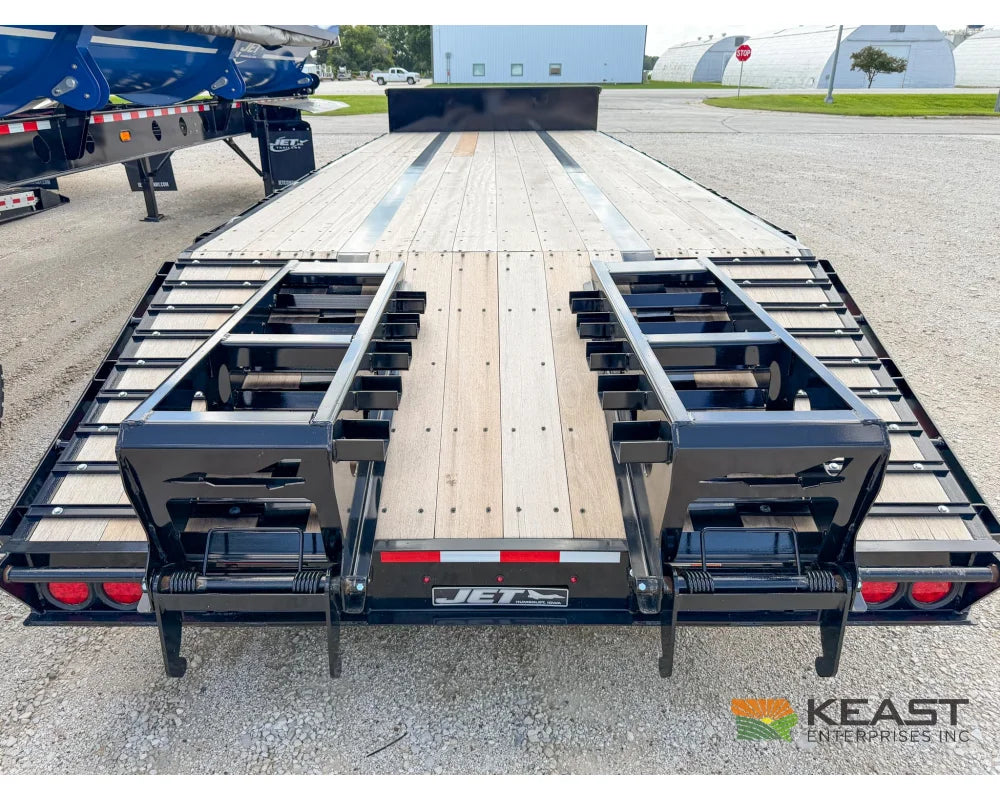 Jet 36’ Drop Deck Trailer 21’ Lower Deck Closed Tandem Axle 5’ Beavertail - Drop Deck Trailers