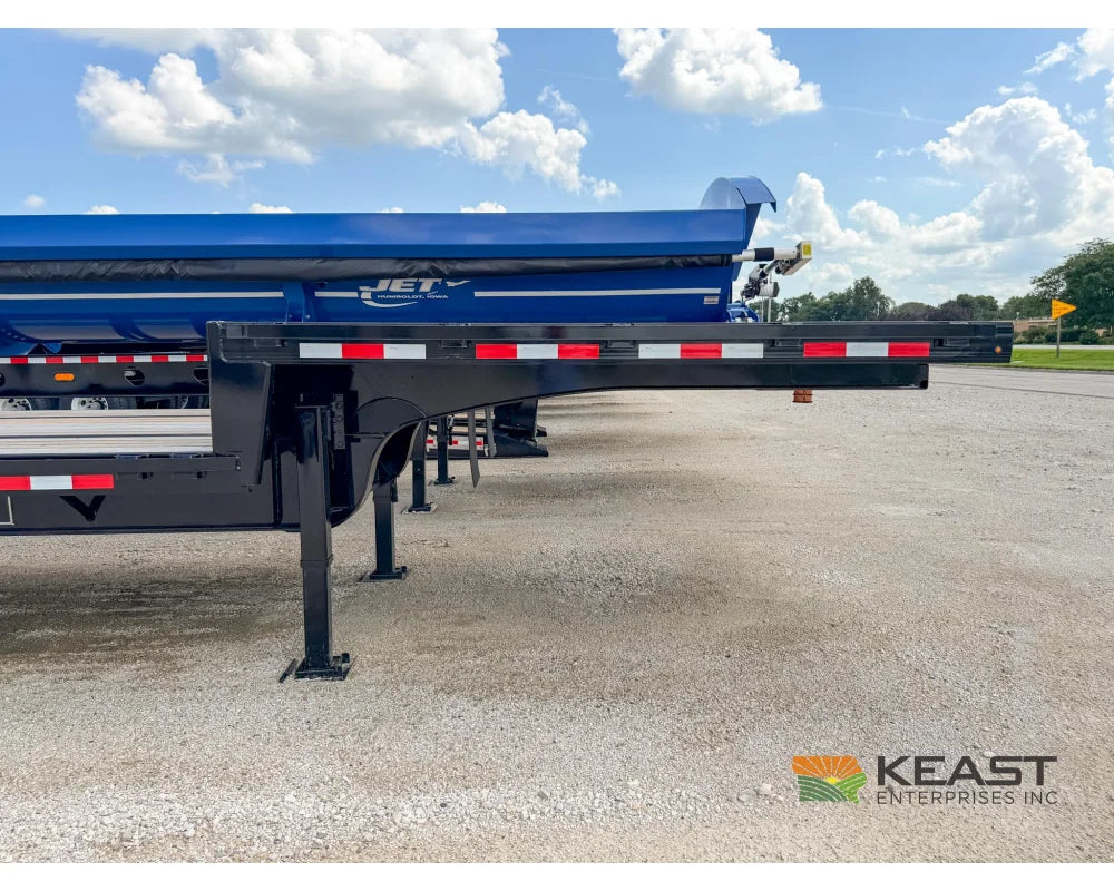 Jet 36’ Drop Deck Trailer 21’ Lower Deck Closed Tandem Axle 5’ Beavertail - Drop Deck Trailers