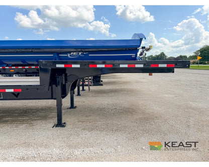 Jet 36’ Drop Deck Trailer 21’ Lower Deck Closed Tandem Axle 5’ Beavertail - Drop Deck Trailers