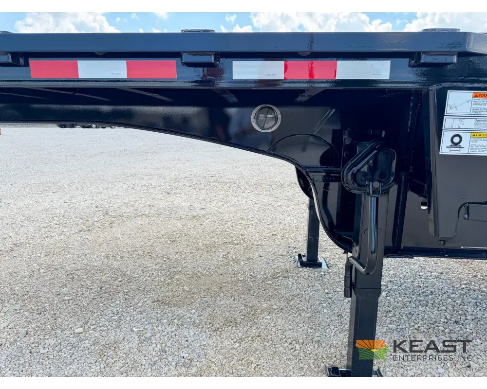 Jet 38’ Drop Deck Trailer 32’ Lower Deck Closed Tandem Axle - Drop Deck Trailers