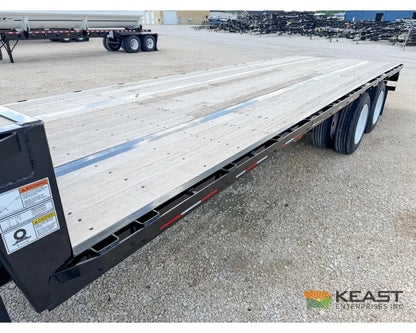 Jet 38’ Drop Deck Trailer 32’ Lower Deck Closed Tandem Axle - Drop Deck Trailers