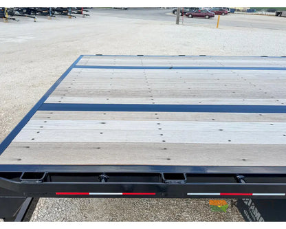 Jet 38’ Drop Deck Trailer 32’ Lower Deck Closed Tandem Axle - Drop Deck Trailers