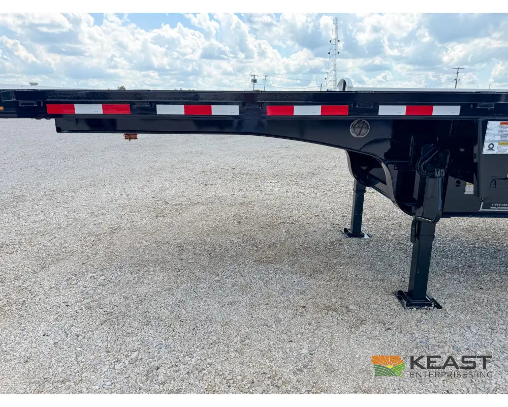 Jet 38’ Drop Deck Trailer 32’ Lower Deck Closed Tandem Axle - Drop Deck Trailers