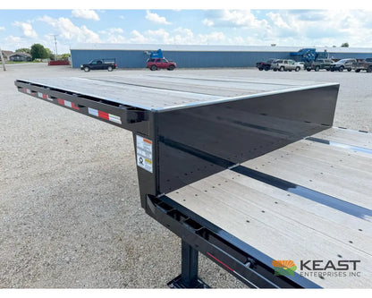 Jet 38’ Drop Deck Trailer 32’ Lower Deck Closed Tandem Axle - Drop Deck Trailers