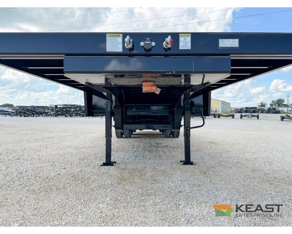 Jet 38’ Drop Deck Trailer 32’ Lower Deck Closed Tandem Axle - Drop Deck Trailers