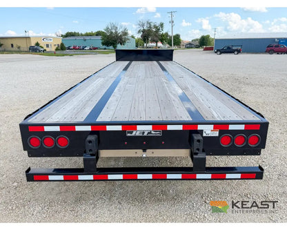 Jet 38’ Drop Deck Trailer 32’ Lower Deck Closed Tandem Axle - Drop Deck Trailers