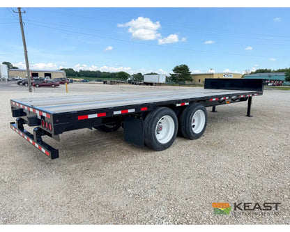 Jet 38’ Drop Deck Trailer 32’ Lower Deck Closed Tandem Axle - Drop Deck Trailers
